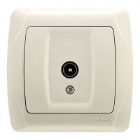 Розетка TV конечная крем VIKO CARMEN 90562010